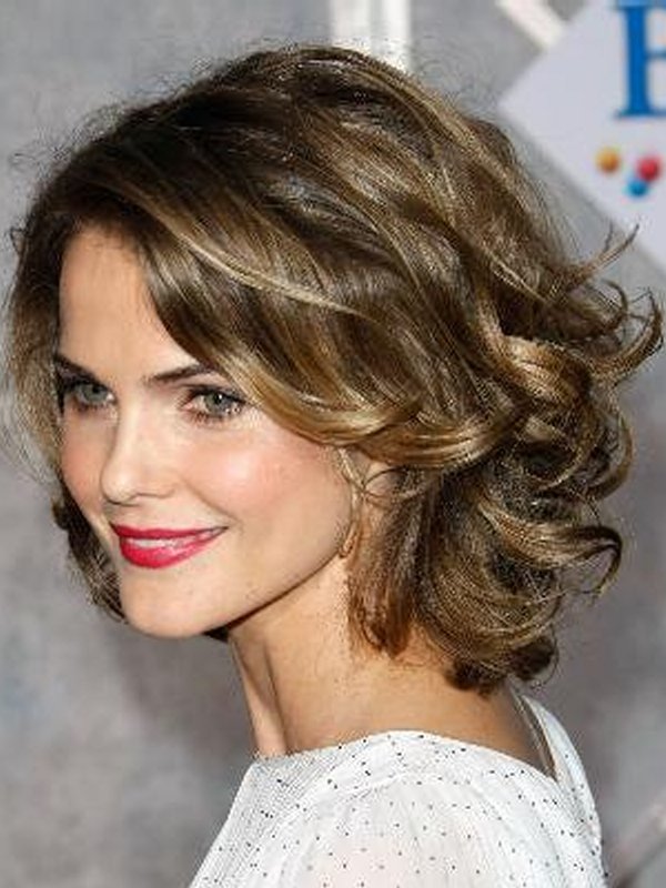 Photos Best Haircut For Big Forehead And Round Face for Thick Hair