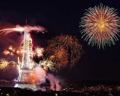 New Year's Eve in Paris, the City of Love