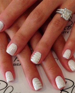 stripe-and-sparkle-wedding-nails