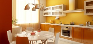 fresh-inspiration-for-contemporary-orange-kitchen-and-dining-room-design-modern-minimalist