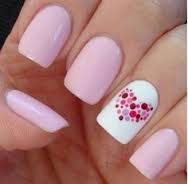 So cute! Valentine's Day nail art