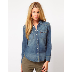 Be fashionable - Chic ways to wear a denim shirt 