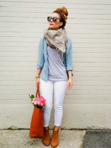 white-denim-for-fall-aritzia-blanket-scarf-ootd